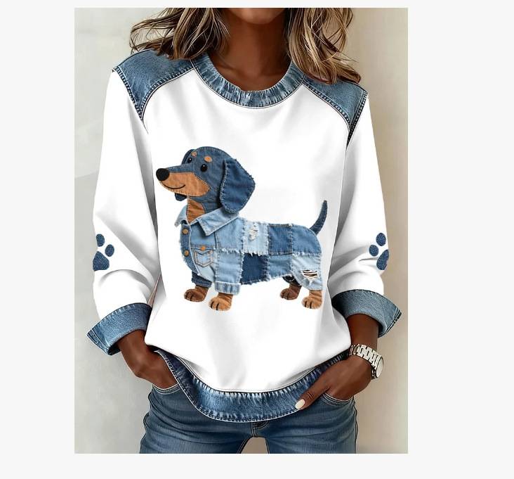 Dachsy | Elegante V-hals Trui