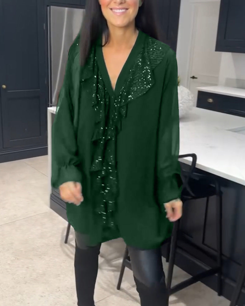 Norélise | Elegante Blouse Met Ruches