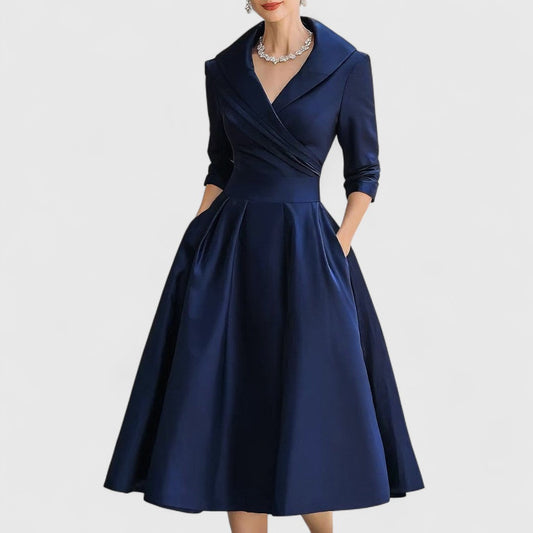 Meravinne | Elegante Midi Jurk