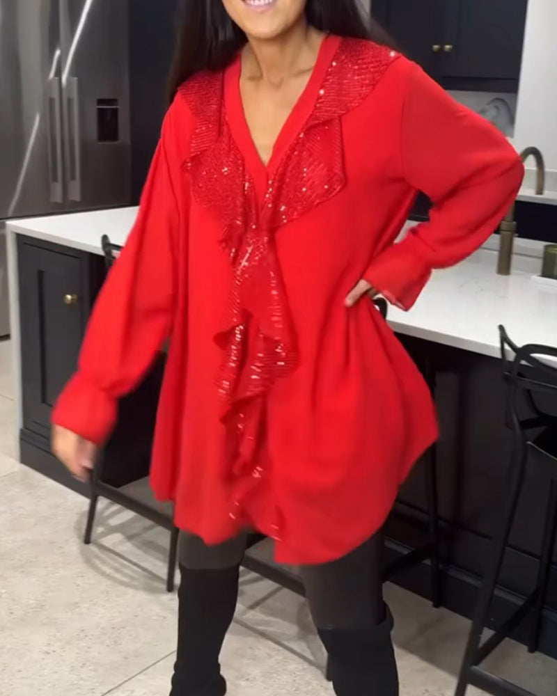 Norélise | Elegante Blouse Met Ruches