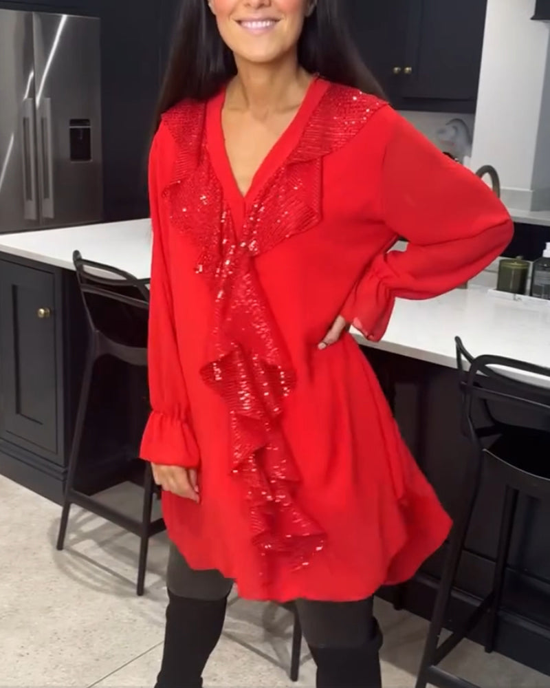 Norélise | Elegante Blouse Met Ruches