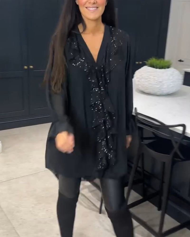 Norélise | Elegante Blouse Met Ruches