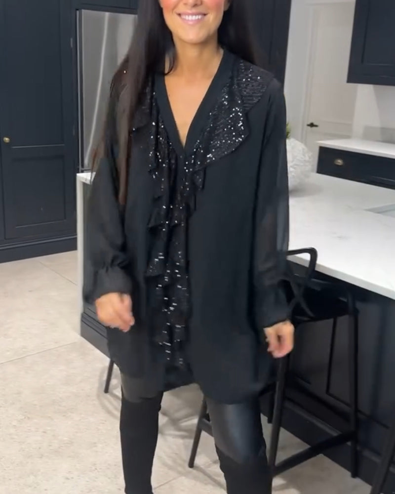 Norélise | Elegante Blouse Met Ruches