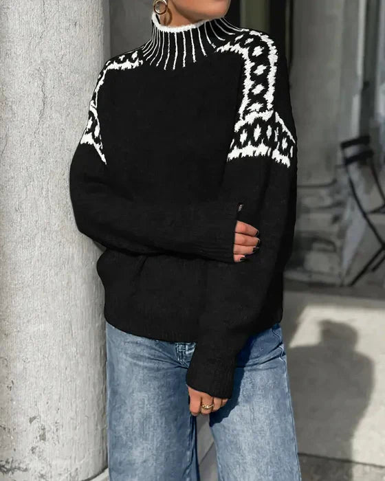 Mirthe | Warme Trui met Scandinavische Flair