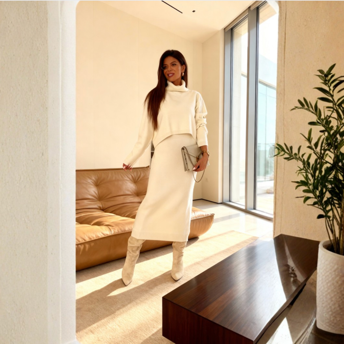 Minévalia | Elegant Dames Tweedelige Set