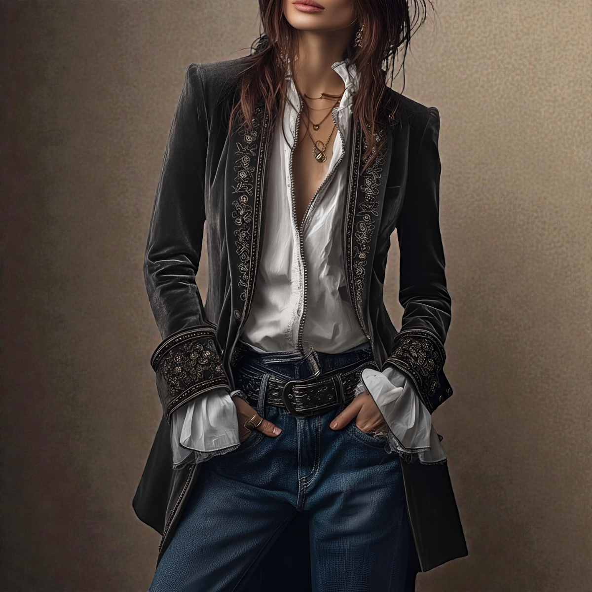 Karlijn | Stijlvolle dame jas