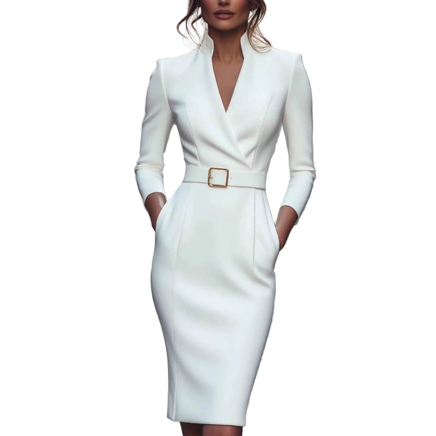 Mona | Elegante jurk met riem