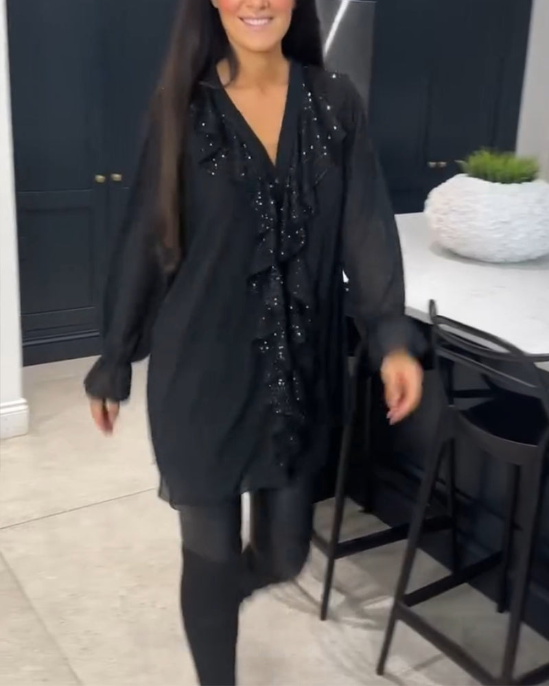 Norélise | Elegante Blouse Met Ruches