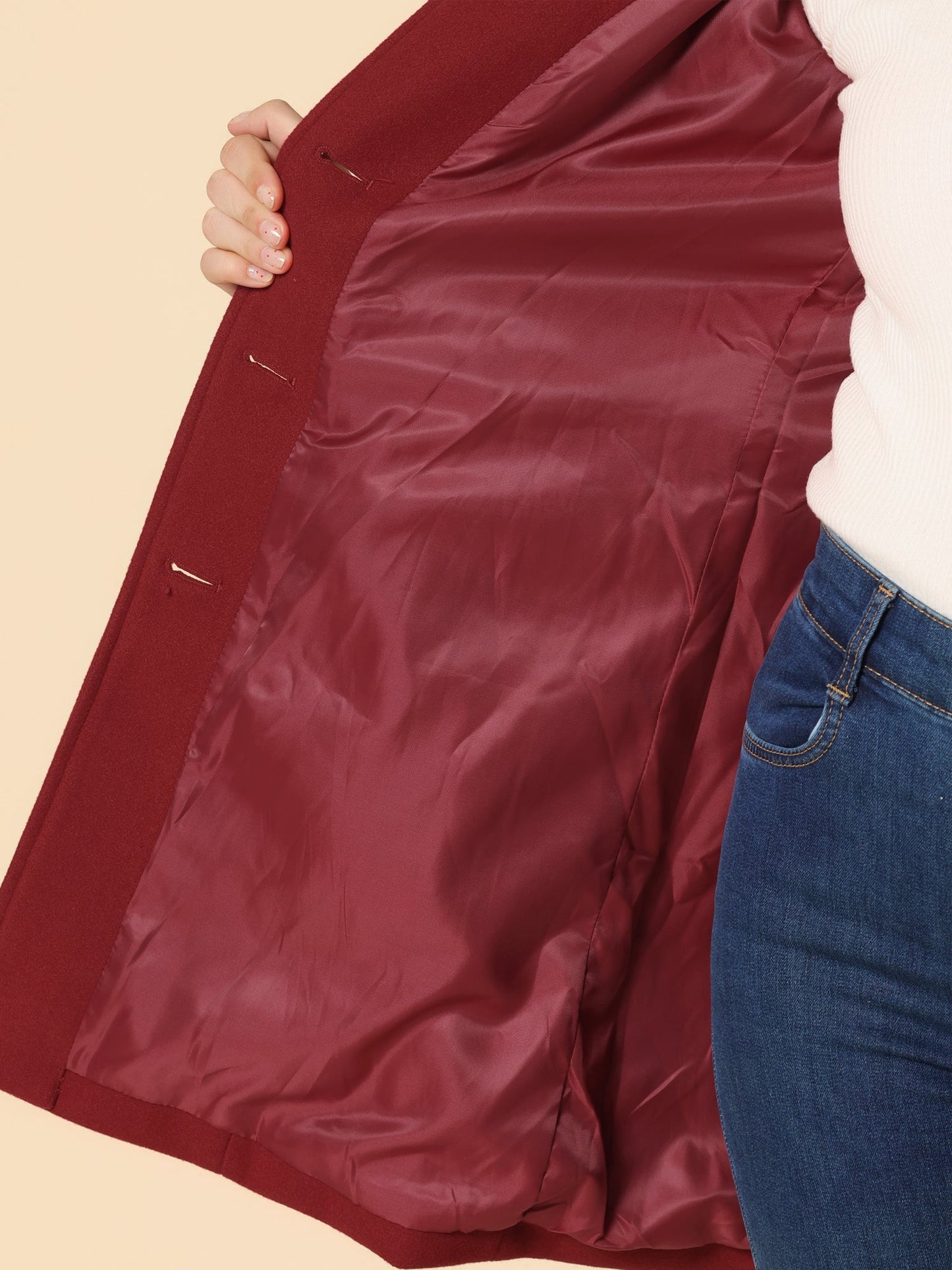 Sylvianne | Dames Enkelrij Mantel